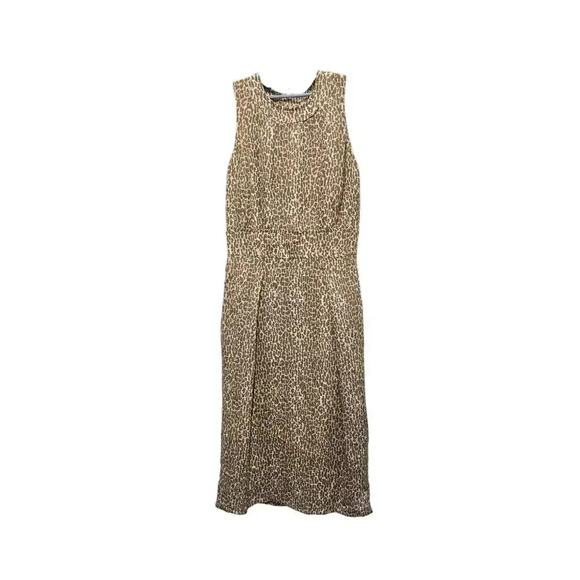 Burberry London Animal Print Knee-Length Dress - Picture 1 of 7